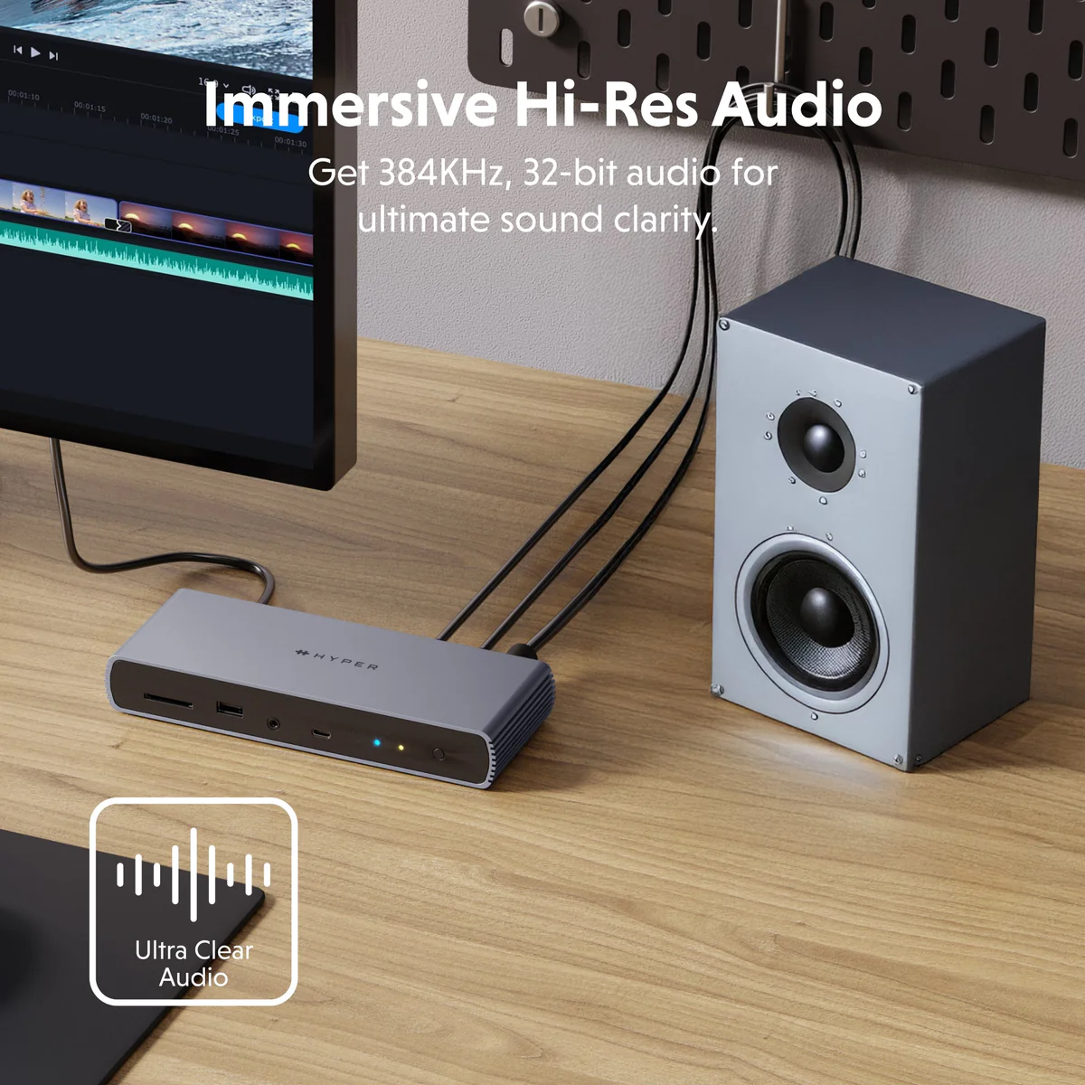 HyperDrive Thunderbolt 4 Docking Station 2 Downstream Ports (2)