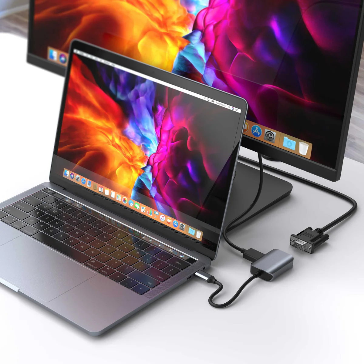 HyperDrive USB-C to HDMI and VGA Video Adapter (1)