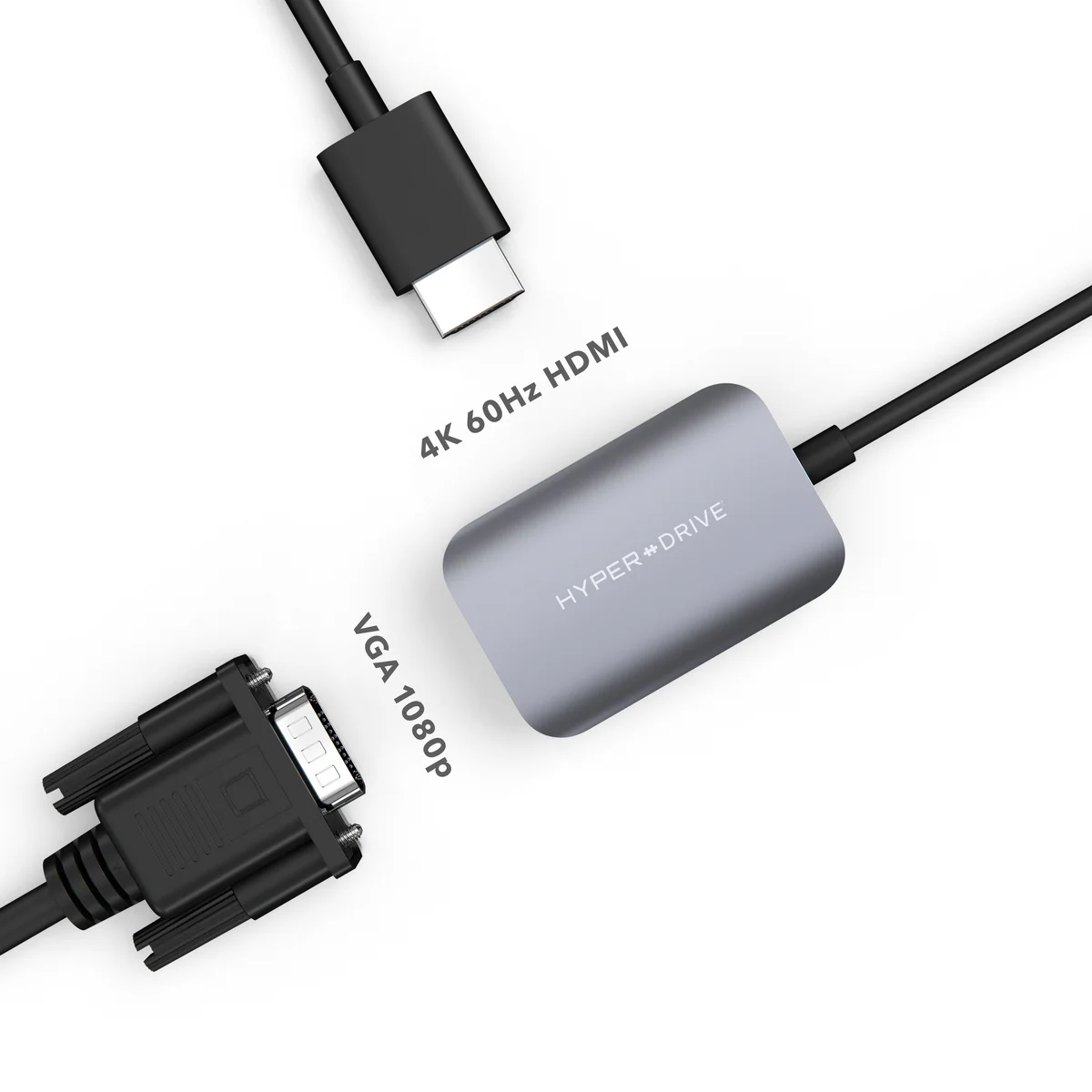 HyperDrive USB-C to HDMI and VGA Video Adapter (2)