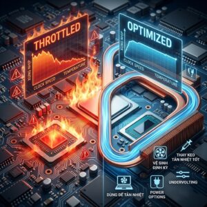Hiện tượng Thermal Throttling là gì? Tìm hiểu nguyên nhân và 5 cách kiểm soát hiện tượng Thermal Throttling hiệu quả giúp laptop luôn mát và đạt hiệu năng đỉnh cao.